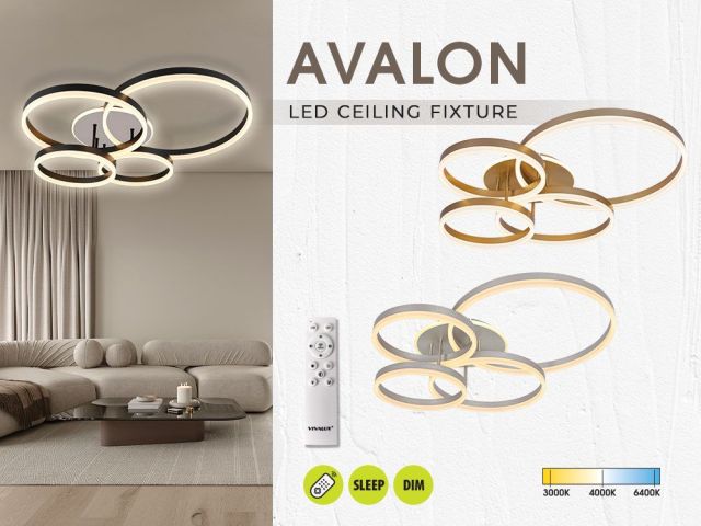 AVALON LED - модерна елегантност и интелигентно осветление