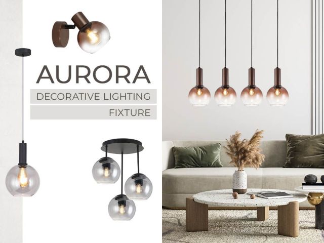 Elevate Your Interior with AURORA Decorative Lighting Collection