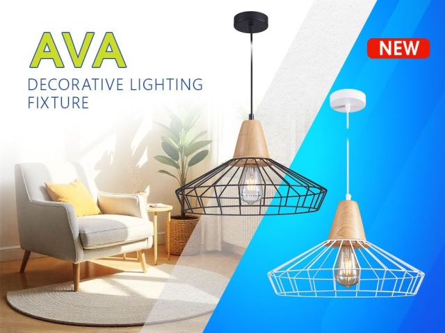 Серия декоративни полилеи AVA