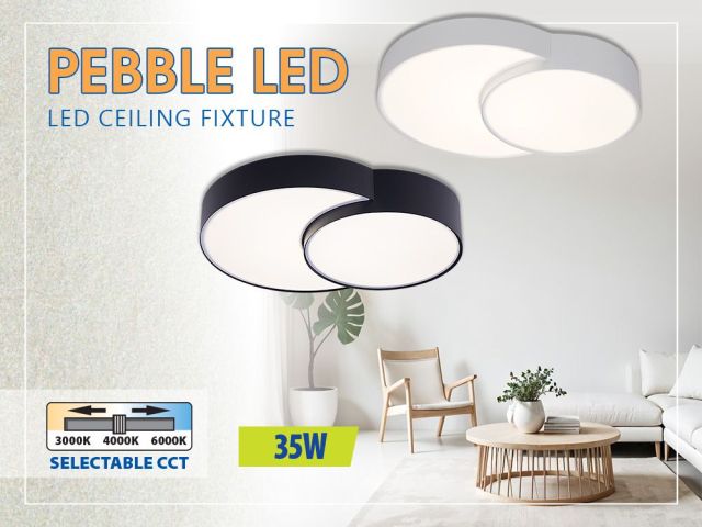 PEBBLE LED – lighting with natural shapes