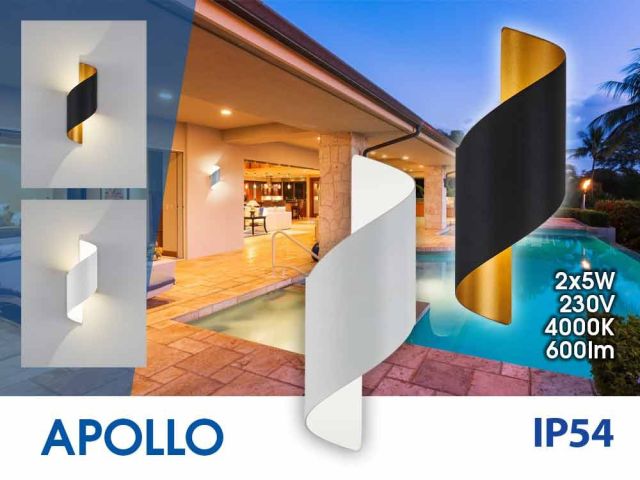Впечатляващи ефекти по фасадата с APOLLO LED