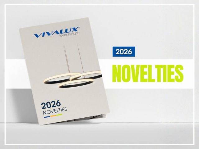 Каталог "Novelties 2026" - осветление с характер и внимание към детайла