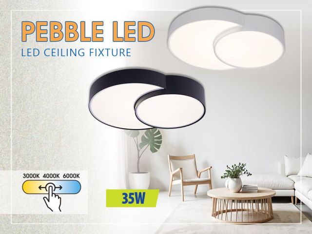 PEBBLE LED – lighting with natural shapes