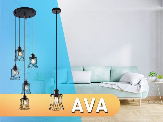 Less is more with the decorative suspensions AVA