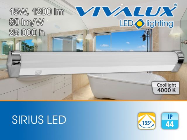 New LED bathroom fixtures Vivalux