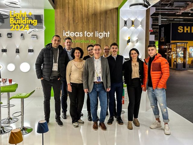 Участието на VIVALUX в LIGHT+BUILDING е инвестиция в бъдещето ни развитие