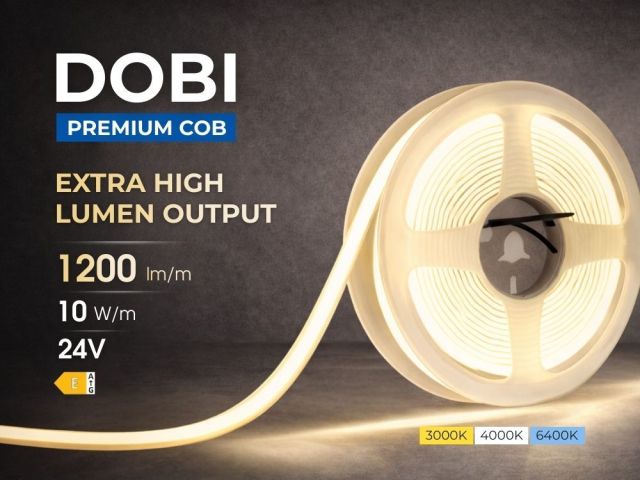 Още по-ярки диодни ленти DOBI LED192 SCOB