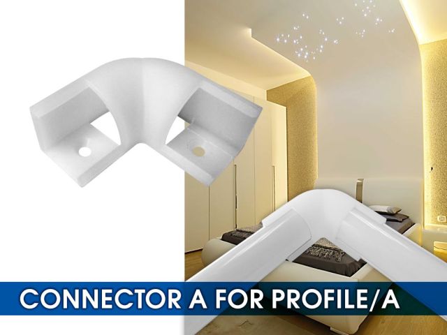 Connecting element for PROFILE/A