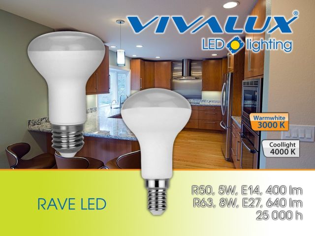 Reflector LED lamps RAVE LED 5W/8W