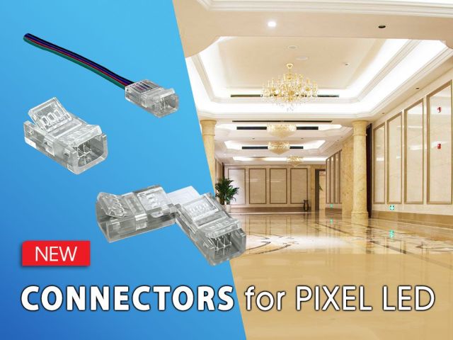 Свързващи елементи CONNECTORS SMD3535 за LED ленти PIXEL