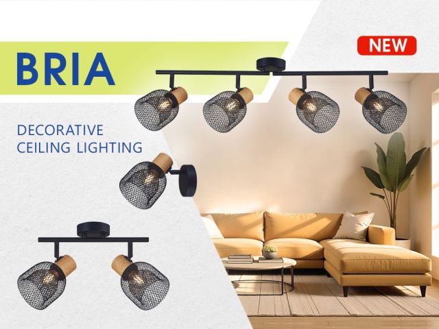 Vintage trend with BRIA spotlights series