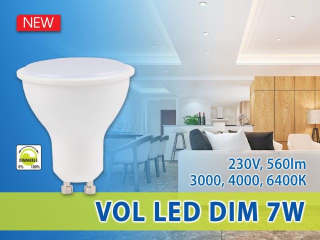 VOLUX LED DIM GU10 – решение за димиране на светлината