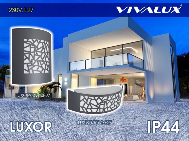 LUXOR – modern accent for outdoor lighting