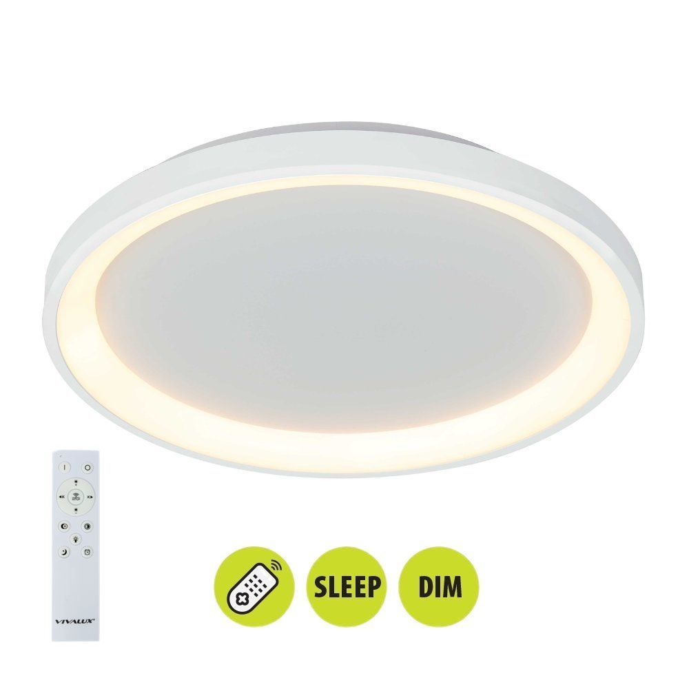 Мултифункционална LED плафониера с дистанционно ALEXA-C LED ∙ 80W ∙ CCT ∙ 3000-6000K