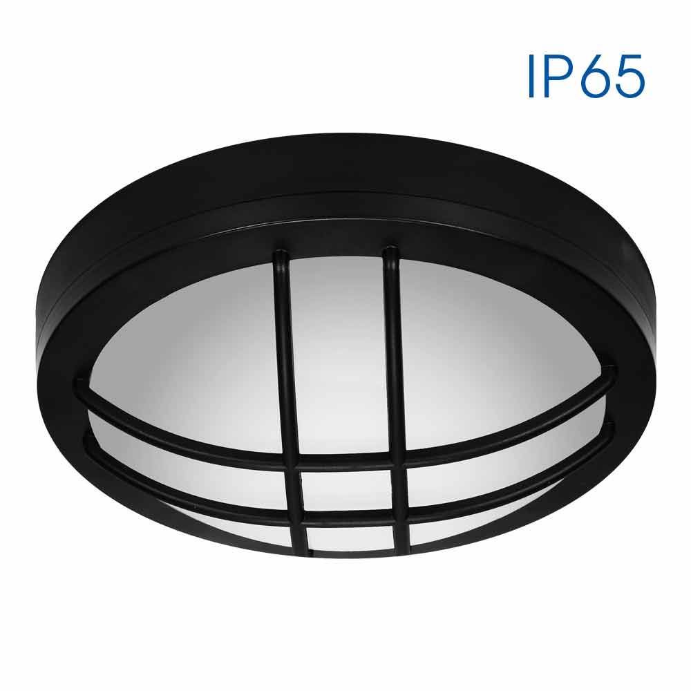 LED плафониера MEZZO/X LED ∙ 18W ∙ черен ∙ 4000K ∙ IP65