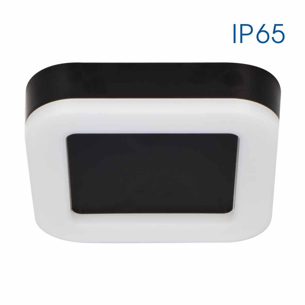 LED плафониера DOLCE/SQ LED ∙ 15W ∙ черен ∙ 4000K ∙ IP65