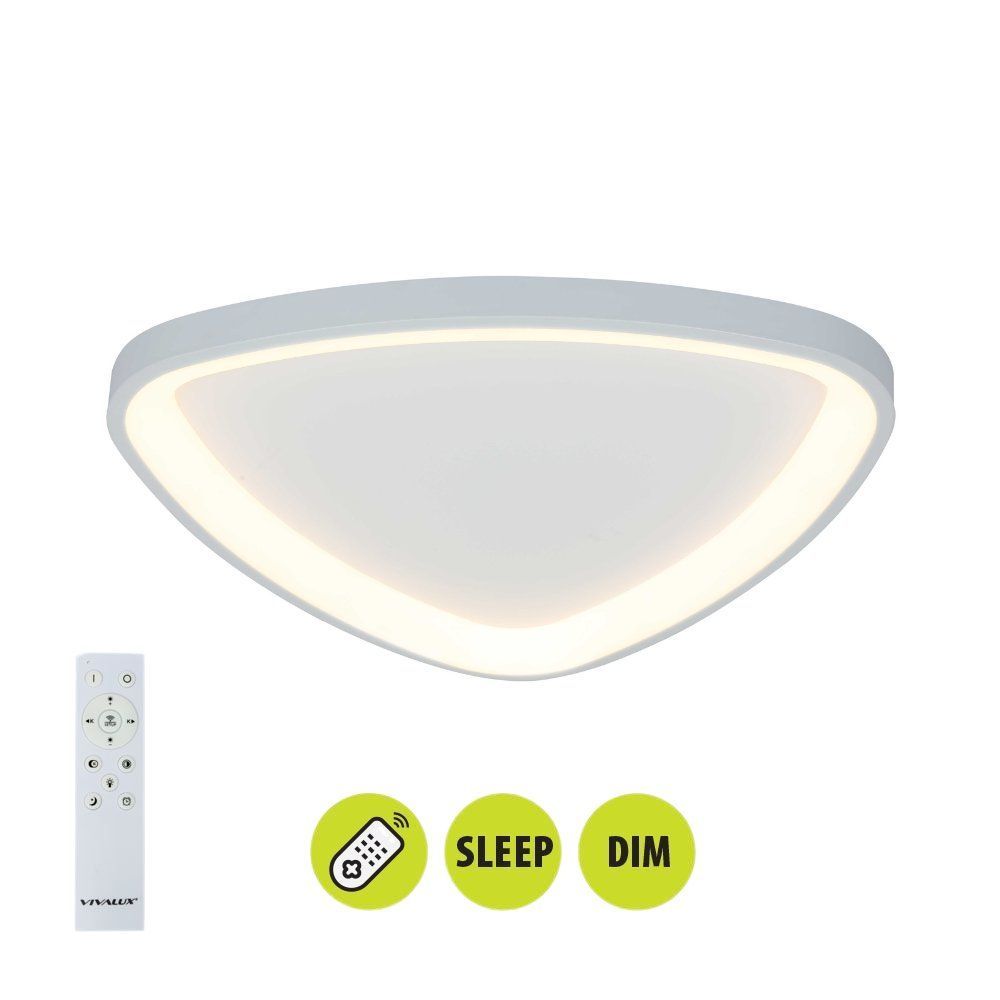 Мултифункционална LED плафониера с дистанционно ANDROMEDA LED ∙ 72W ∙ CCT ∙ 3000-6000K
