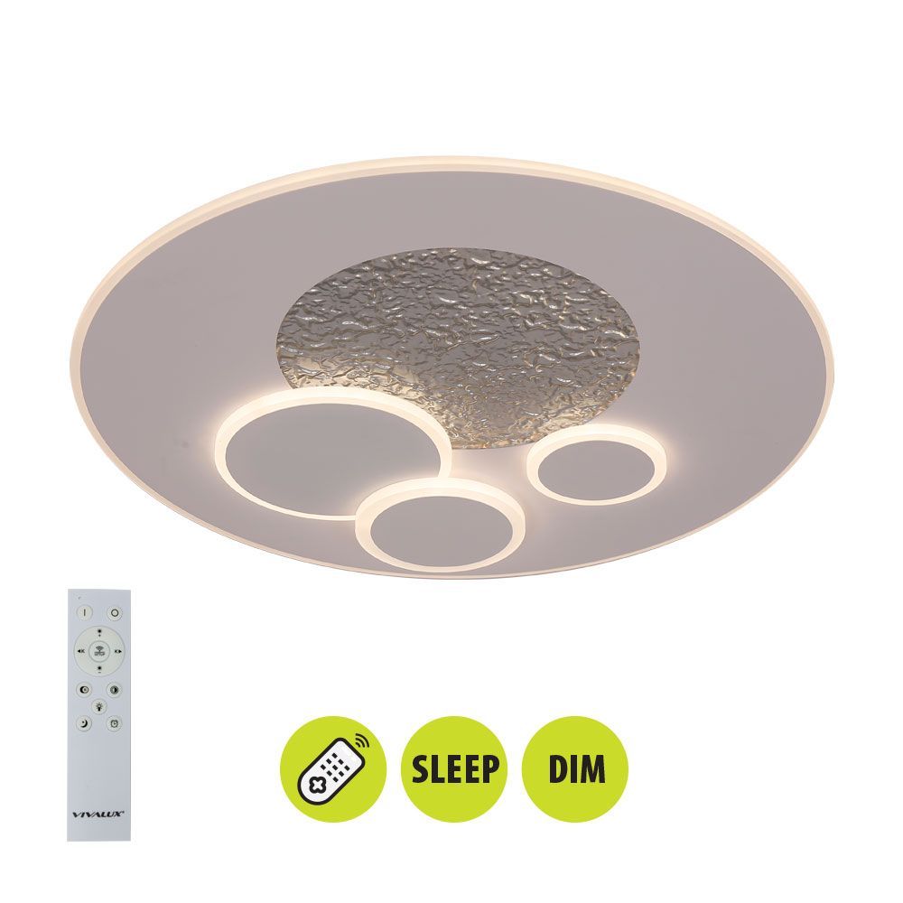 Мултифункционална LED плафониера с дистанционно ALIS LED ∙ 64W ∙ CCT ∙ 3000-6000K