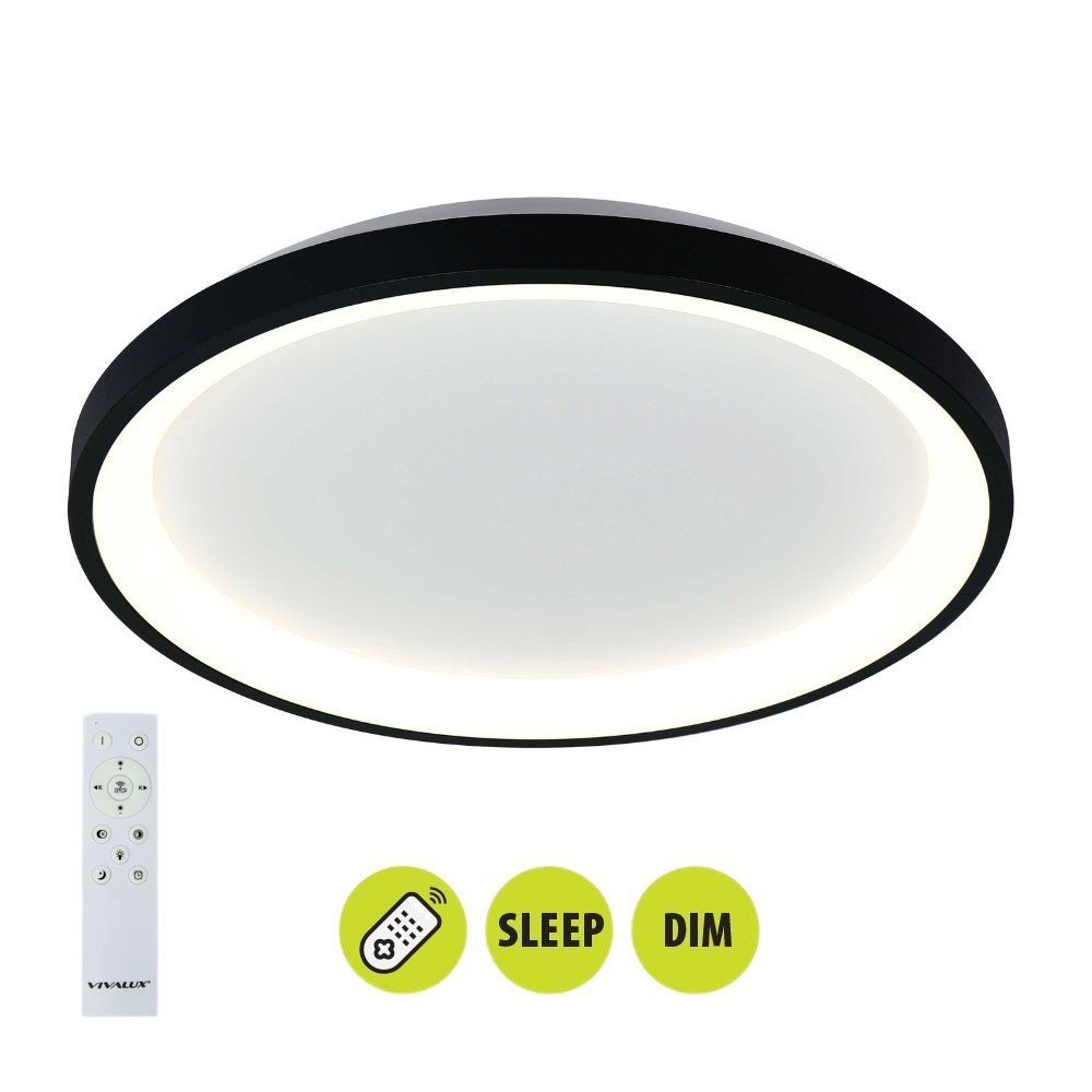 Мултифункционална LED плафониера с дистанционно ALEXA-C LED ∙ 80W ∙ CCT ∙ 3000-6000K
