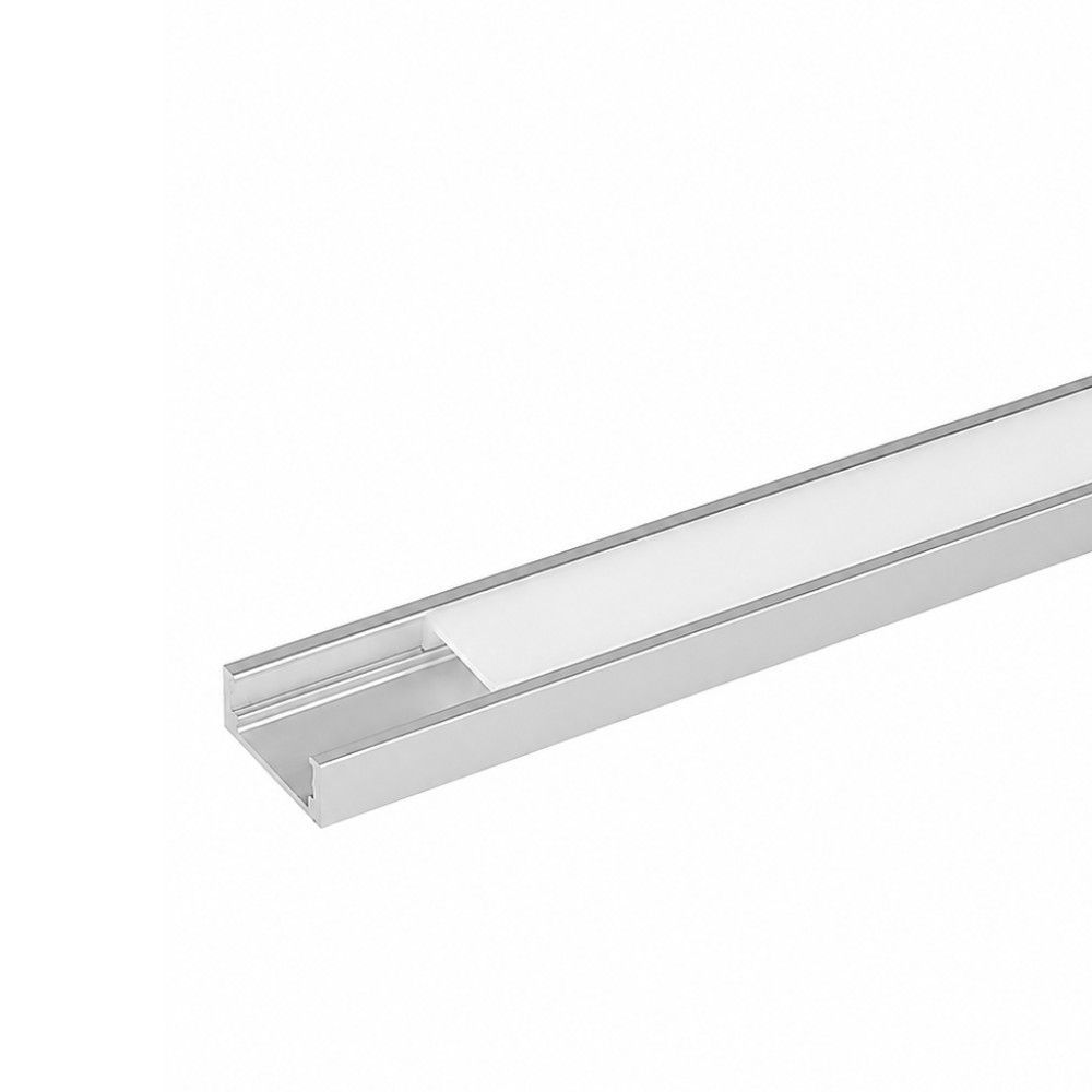 Aluminum profile for LED strips PROFILE S ∙ 2M ∙ KIT