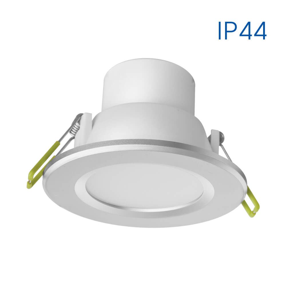 Влагозащитена LED луна за вграждане TOP LED ∙ 6W ∙ сив ∙ 4000K