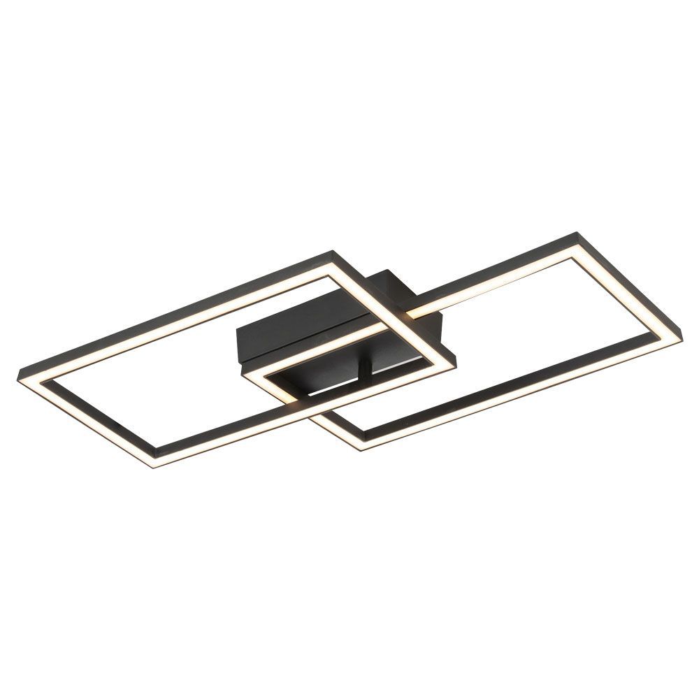 LED плафон SONOMA LED ∙ RC2 ∙ 20W ∙ черен ∙ 4000K
