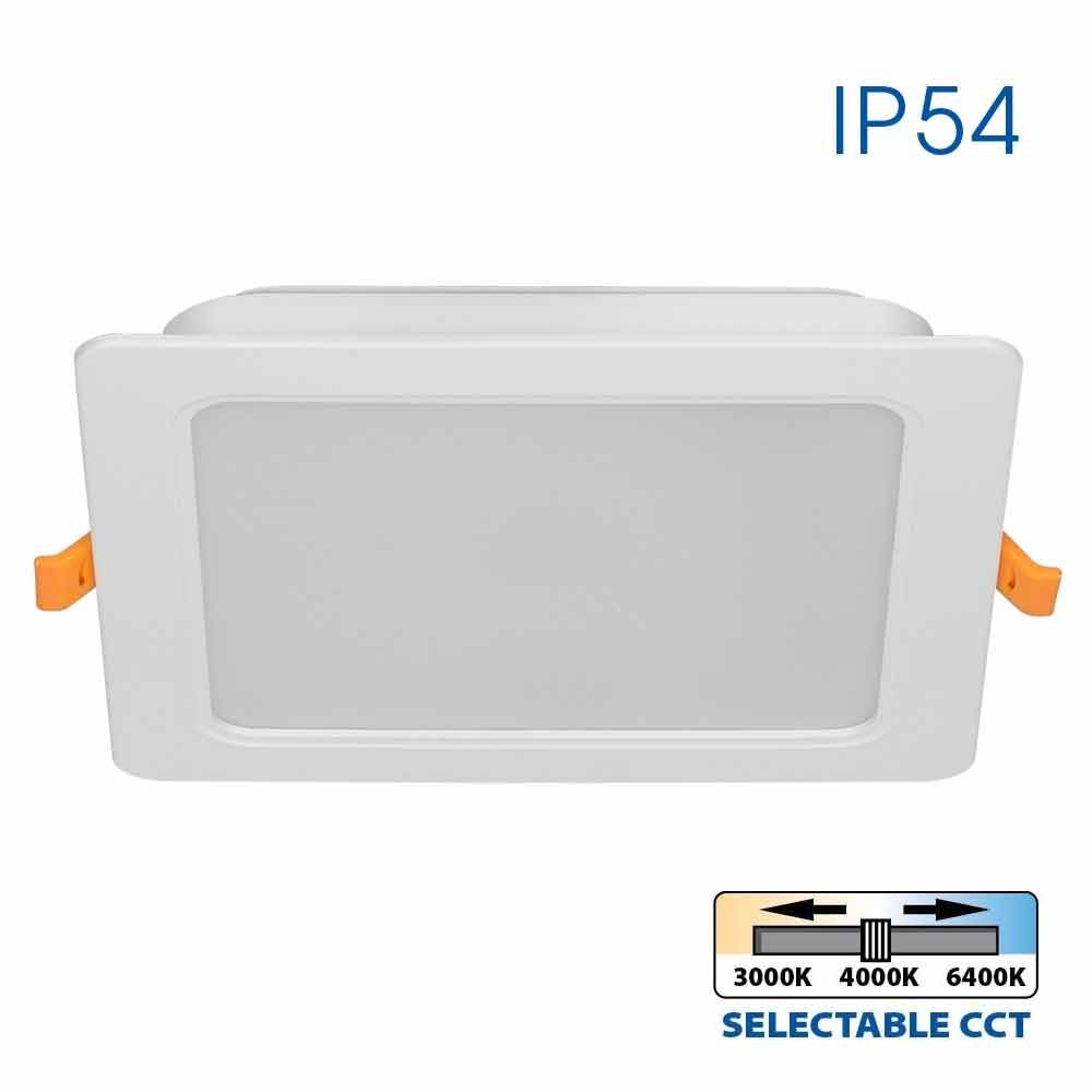 LED луна за вграждане KAPI LED ∙ 18W ∙ CCT-switch ∙ 3000K-4000K-6400K ∙ IP54