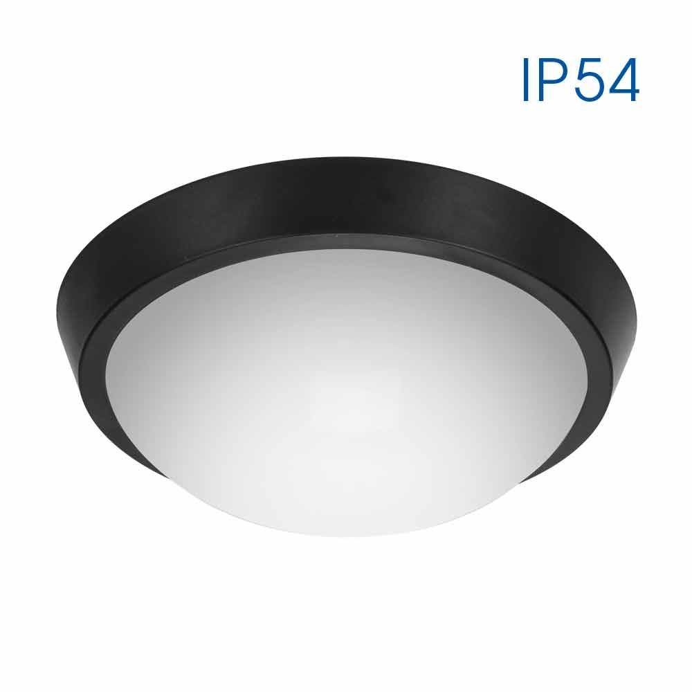 LED плафониера POLKA LED ∙ 18W ∙ черен ∙ 4000K ∙ IP54