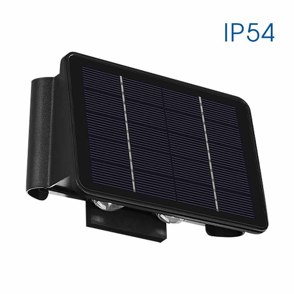 Соларен LED аплик DOMINO SOLAR LED ∙ 10W ∙ 70lm ∙ 4000K ∙ IP54
