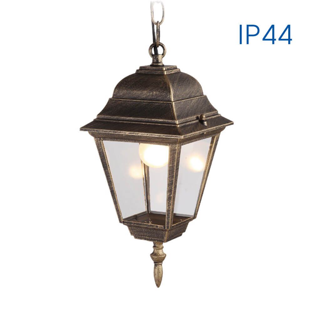 Градински фенер RIGA ∙ H006 ∙ античен месинг ∙ IP44