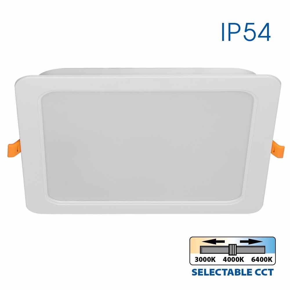 LED луна за вграждане KAPI LED ∙ 24W ∙ CCT-switch ∙ 3000K-4000K-6400K ∙ IP54