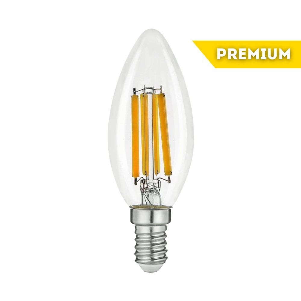 LED филамент лампа FLICK LED PREMIUM ∙ BF35 ∙ 7W ∙ 960lm ∙ E14 ∙ 3000K
