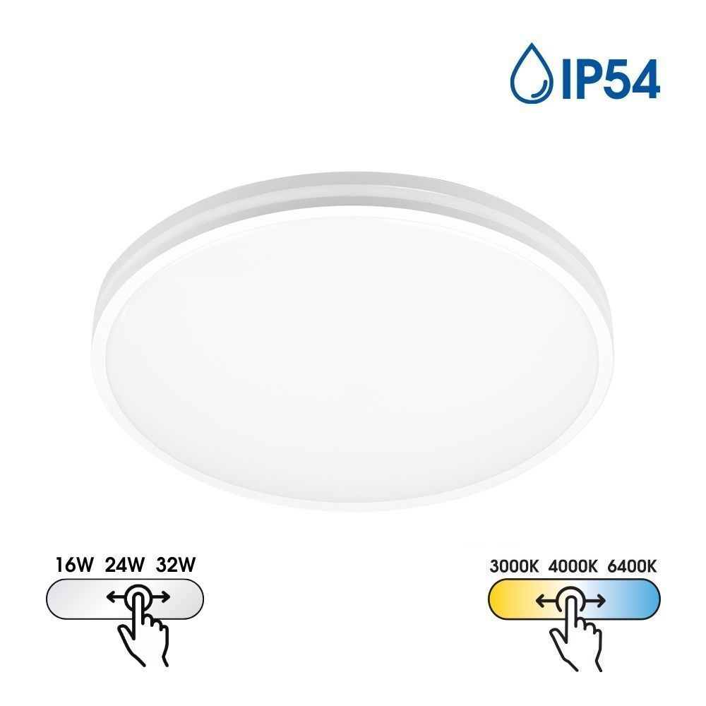 LED плафон NANCY LED ∙ 16W-24W-32W ∙ CCT-switch ∙ 3000K-4000K-6400K